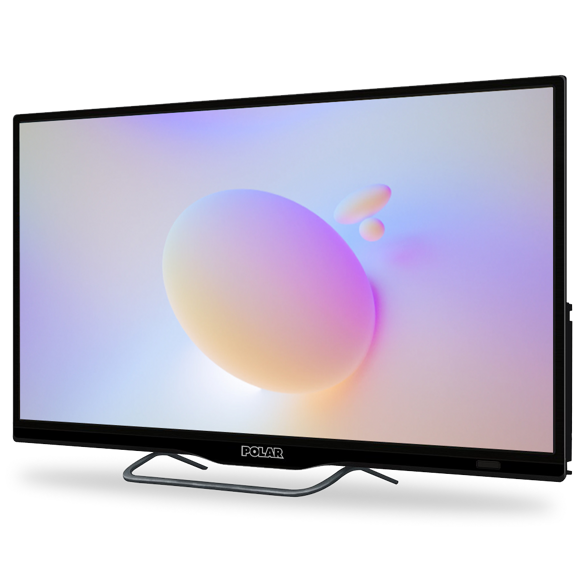 LED 24" Polar P24L23T2C черный