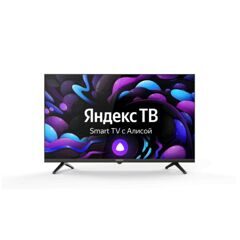 LED 24" Centek CT-8724 черный SmartTV